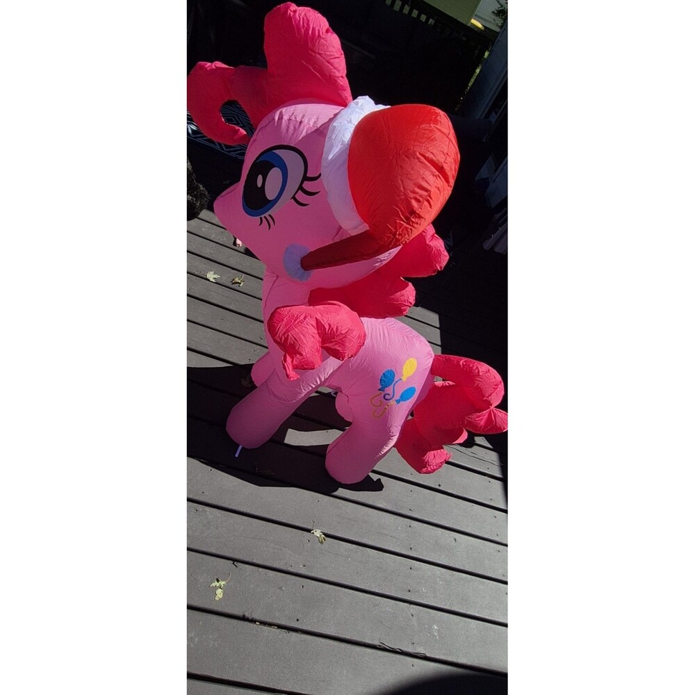 4.2' Gemmy Airblown Christmas MY LITTLE PONY Lighted Inflatable Yard Decor Works